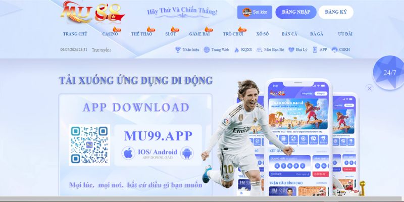 Trình tự các bước tải ứng dụng Mu88 về máy Android